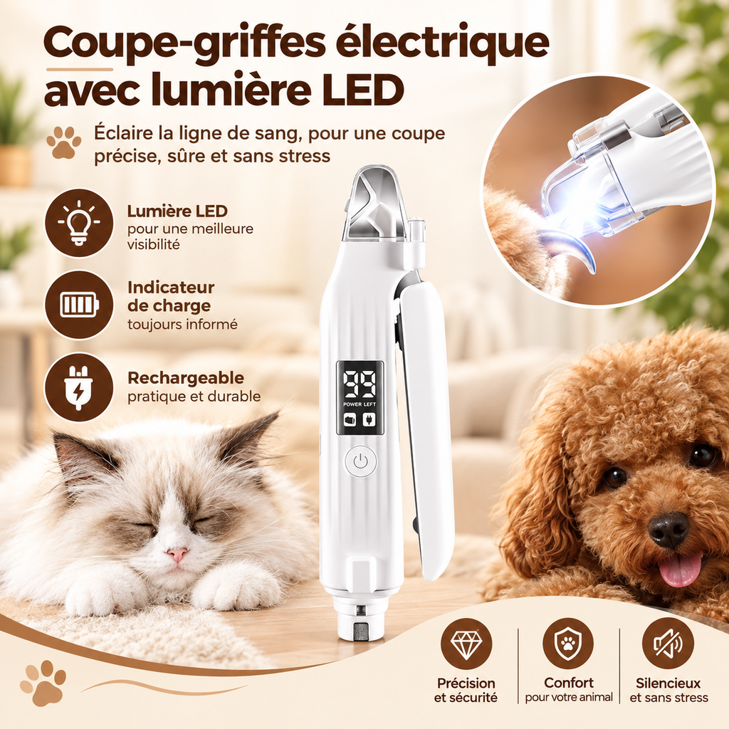Coupe-griffes 2 en 1