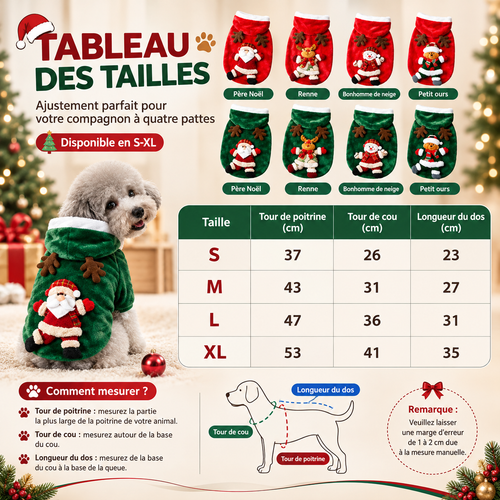 Sweat à capuche pour chiens et chats